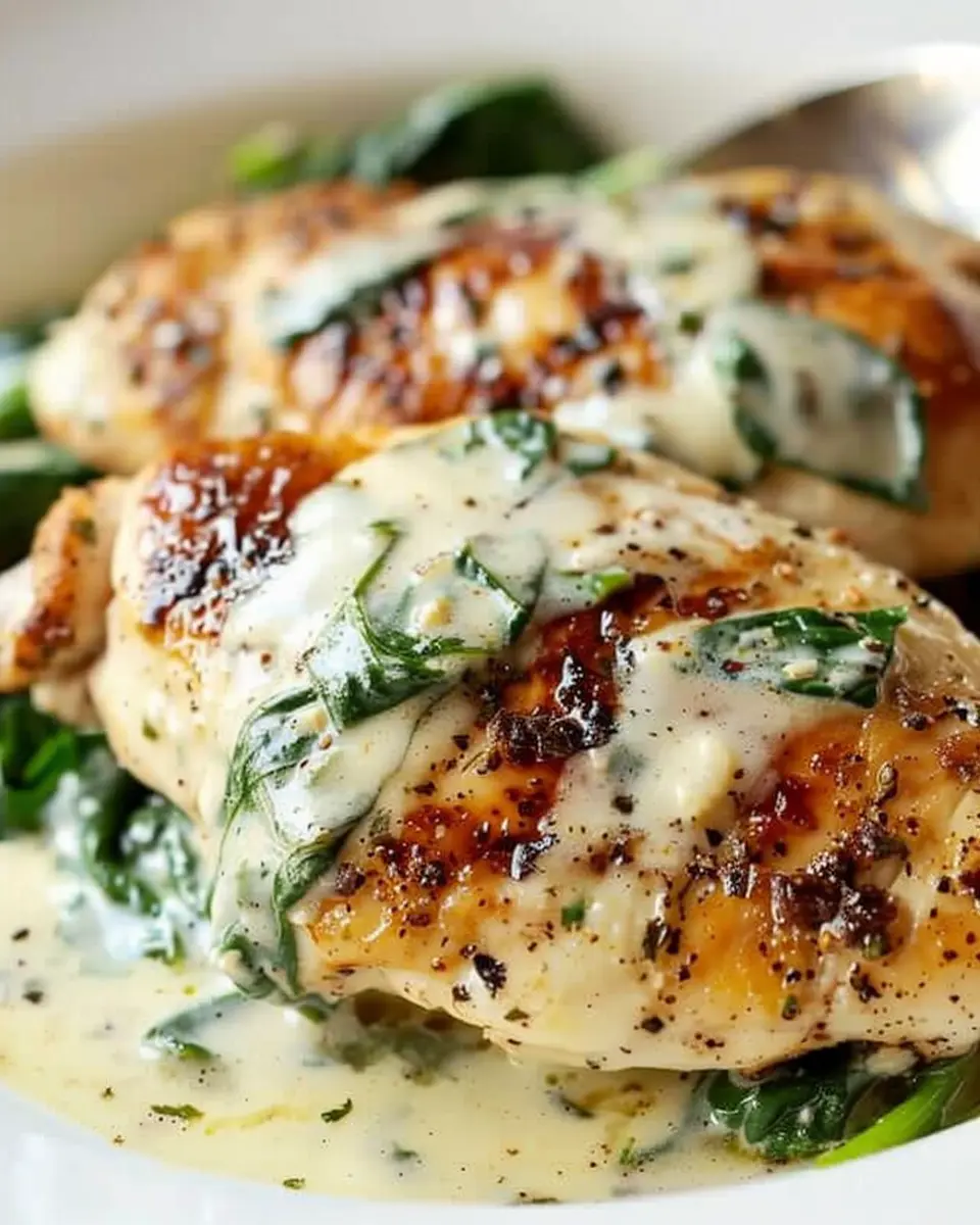 Chicken Florentine: The Best Creamy Delight with Turkey Bacon