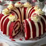 Red Velvet Cheesecake Bundt Dump Cake