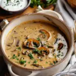 Creamy Hungarian Mushroom Soup