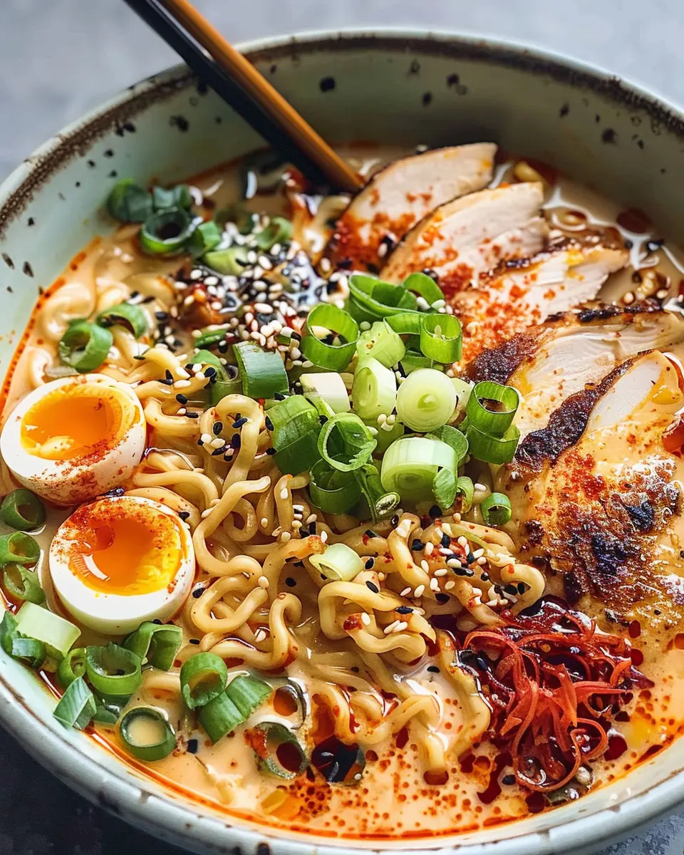 Creamy Marry Me Chicken Ramen: A Comforting Indulgence Recipe
