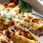 Creamy Sun-Dried Tomato and Ricotta Stuffed Shells