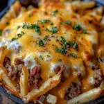Cheeseburger French Fry Casserole
