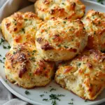 Savory Garlic Parmesan Scones