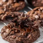 Crumbl Dark Dream Cookies – Thick Chocolate Chocolate Chip Copycat