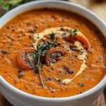 Creamy Roasted Garlic Tomato Soup