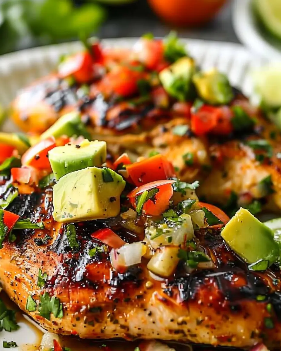 Fiesta Lime Chicken Recipe with Avocado: Easy and Delicious Flavor