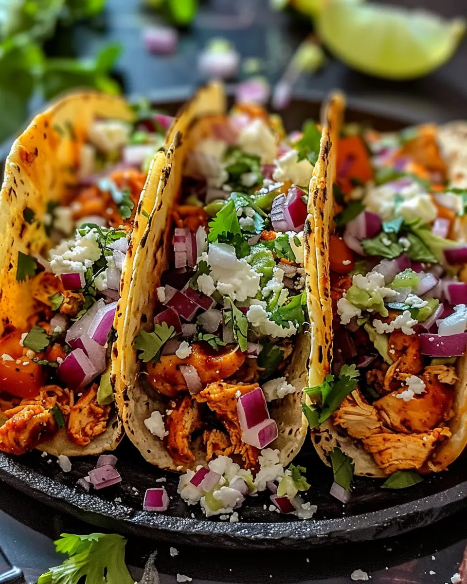 Chicken Street Tacos: Easy and Juicy Recipe for Taco Lovers