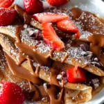 Chocolate Crepes with Strawberries