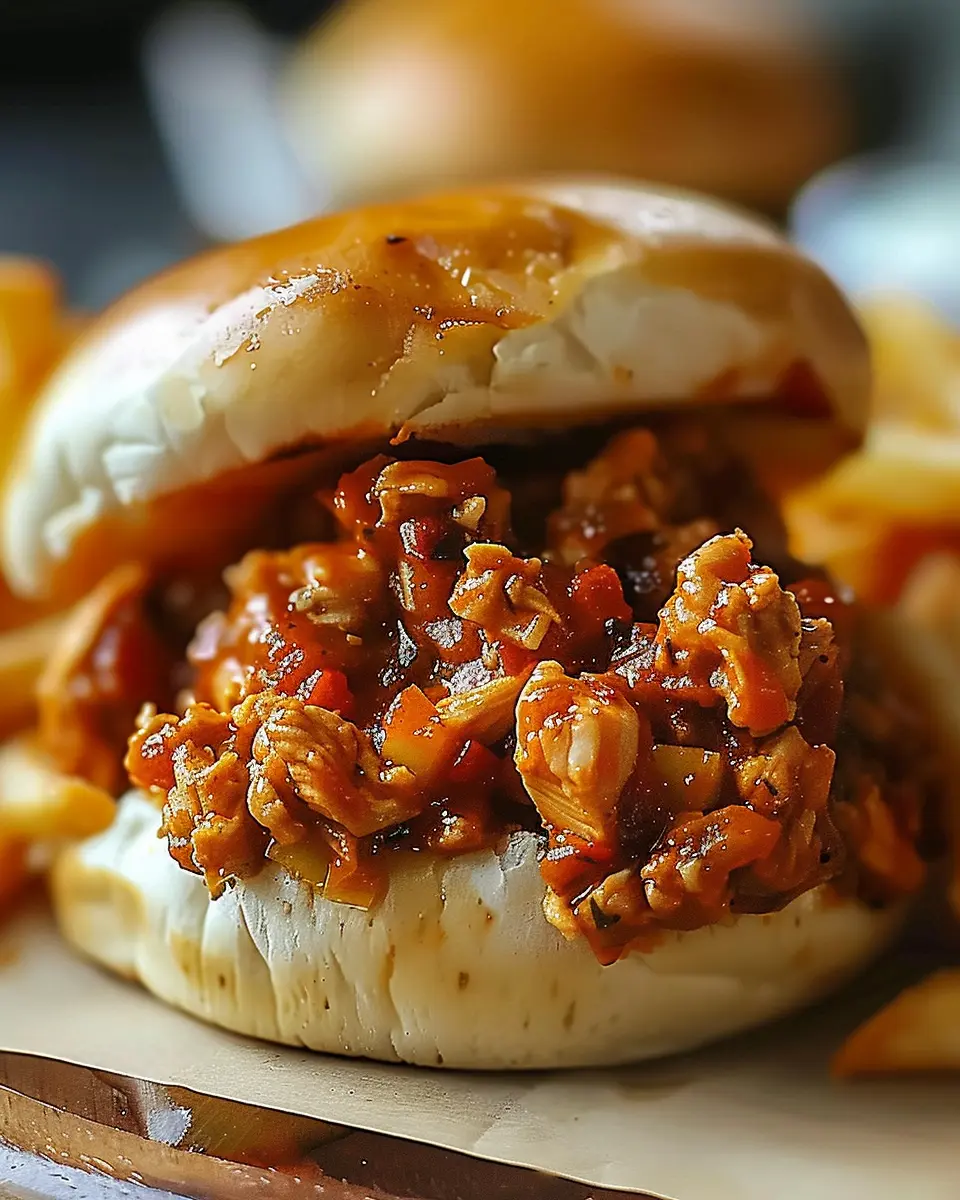 Delicious Cajun Chicken Sloppy Joes: A Tasty Twist on Comfort Food